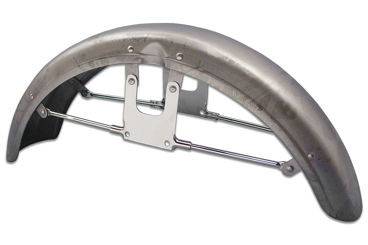 Wyatt Gatling #51-0105A - Replica Front Fender Raw Steel