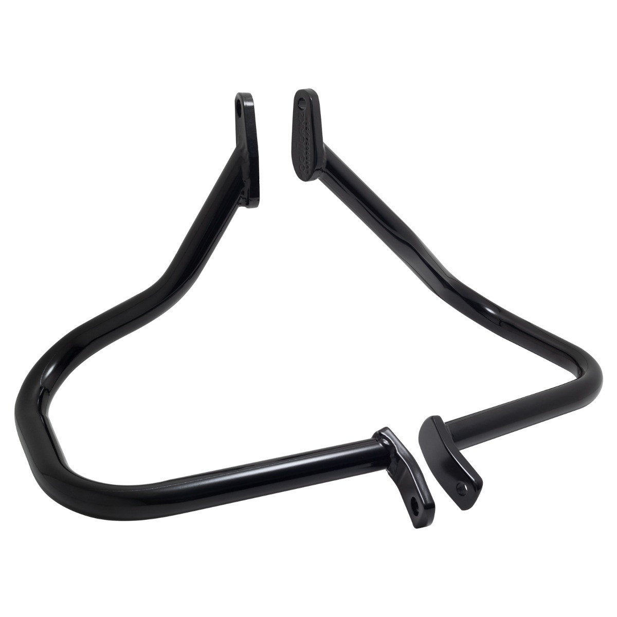 Hogworks Saddlebag Guards in Black for '05-'17 Harley® Softail Deluxe Flstn