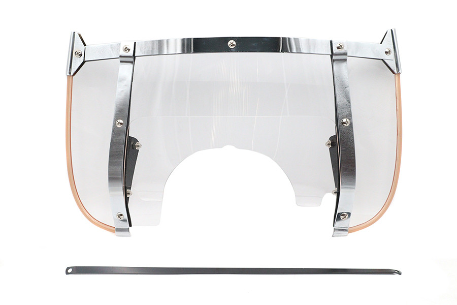 V-Twin - Windshield Hardware Mount Kit Chrome