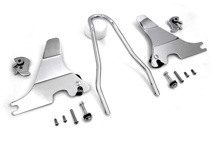 V-Twin - 13 inch Sissy bar Kit Chrome