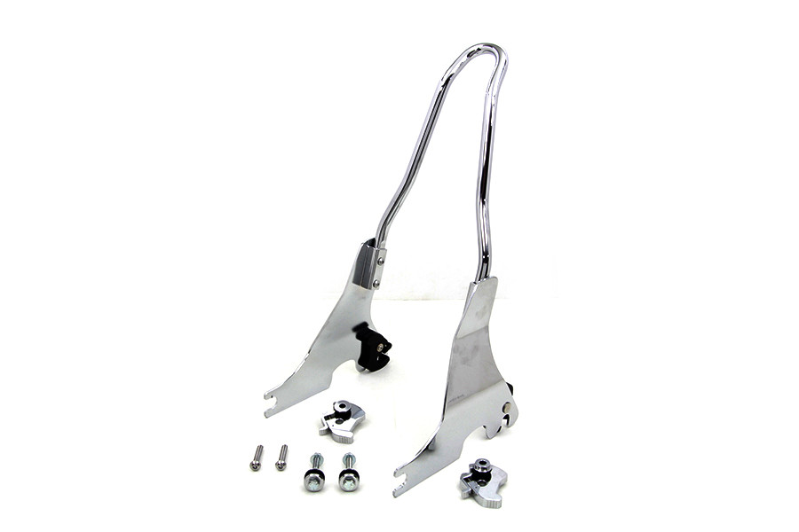 V-Twin - 13 inch Sissy bar Kit Chrome
