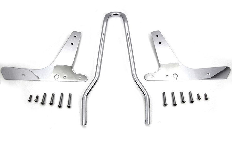 V-Twin - 16 inch Sissy Bar Kit Chrome