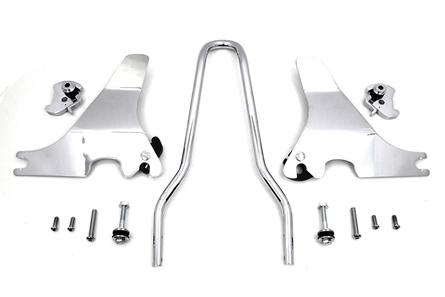 V-Twin - 16 inch Sissy Bar Kit Chrome