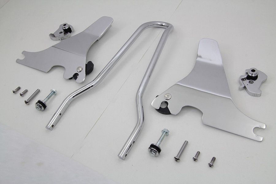 V-Twin - 16 inch Sissy Bar Kit Chrome