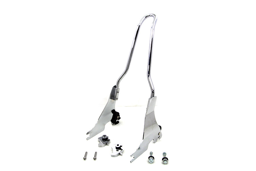 V-Twin - 16 inch Sissy Bar Kit Chrome