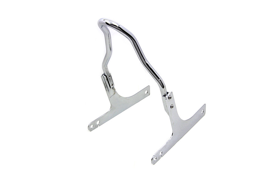 V-Twin - 10 inch Sissy Bar Kit Chrome
