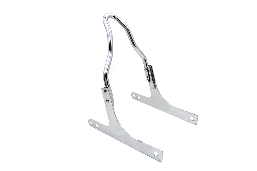V-Twin - 10 inch Sissy Bar Kit Chrome