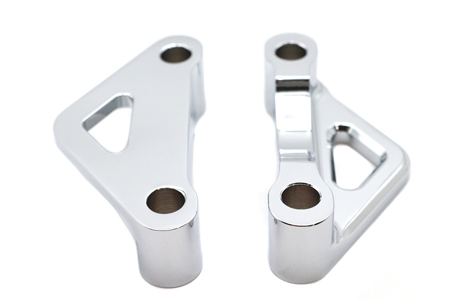 Wyatt Gatling - Front Fender Mount Spacer Set Chrome