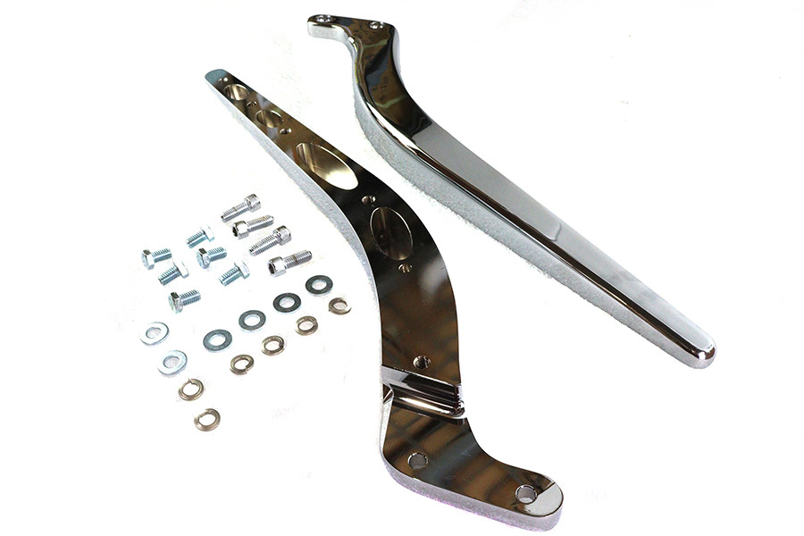 Wyatt Gatling - Curved Fender Strut Set Chrome