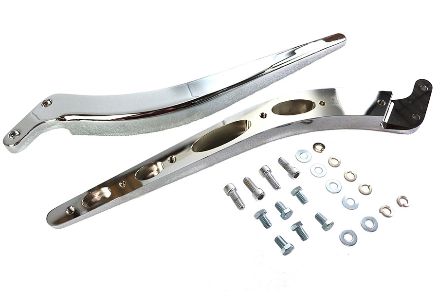 Wyatt Gatling - Curved Fender Strut Set Chrome