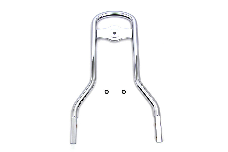 Wyatt Gatling #80193 - 14-1/2 inch Mini Medallion Style Sissy Bar Upright Chrome