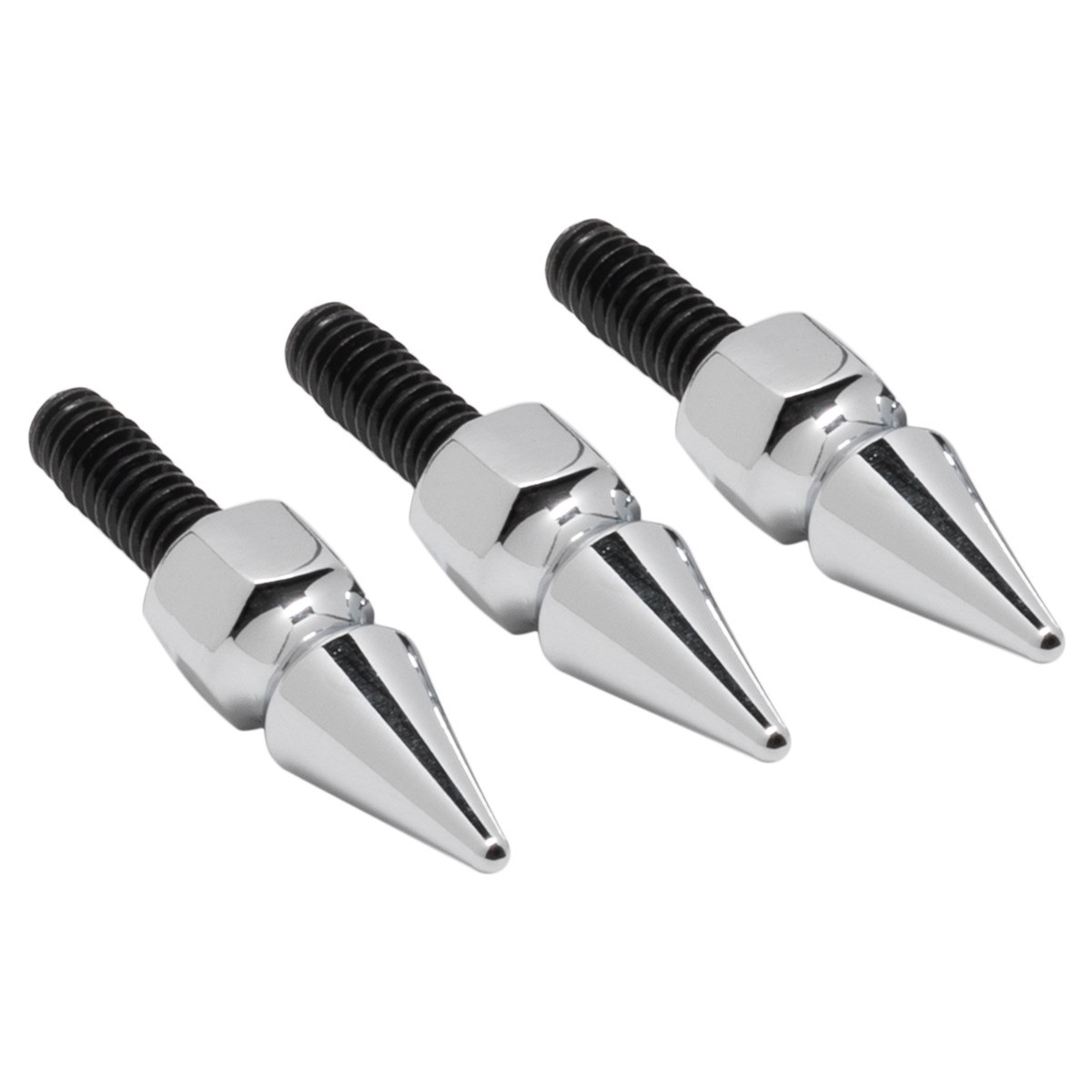 Hogworks Spiked Windshield Bolts in Chrome for Harley® Touring '96-'13