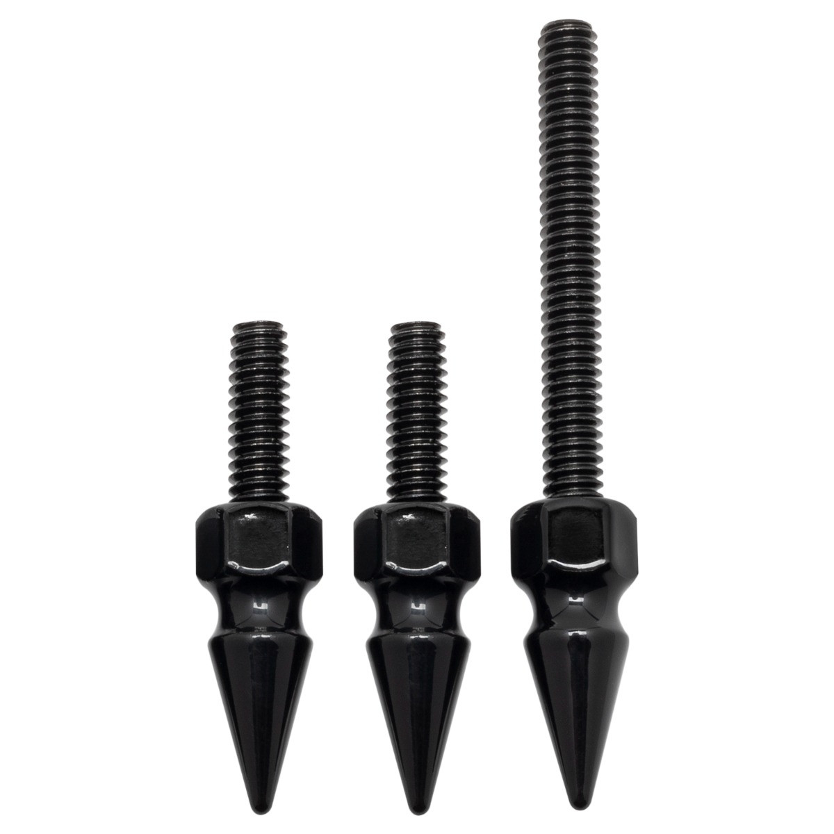 Hogworks Spiked Windshield Bolts in Black for Harley® Touring '14-'25