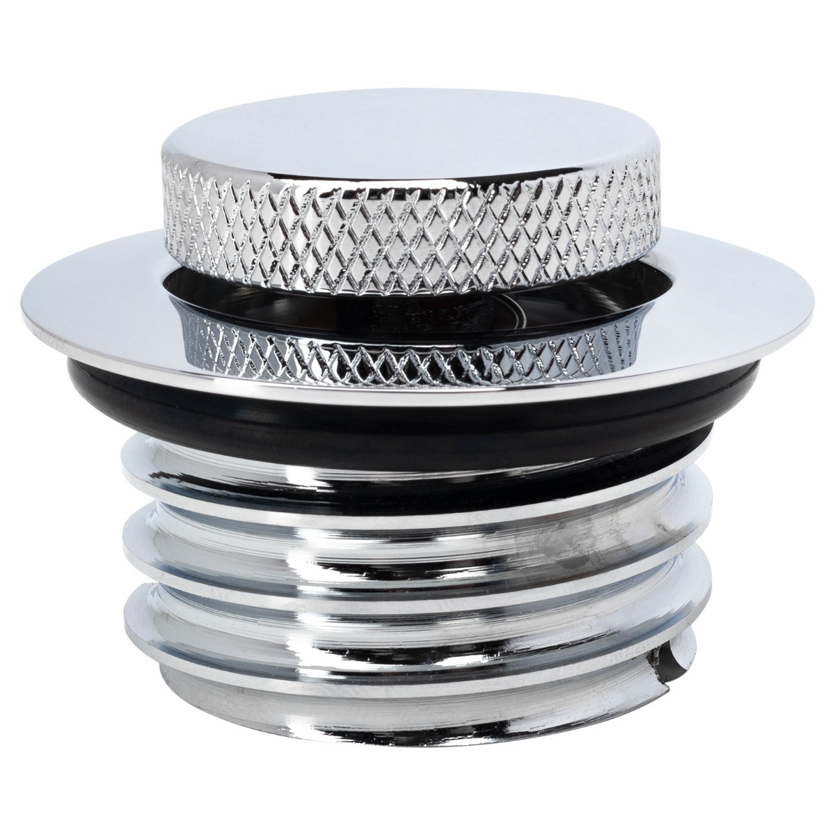 Hogworks Flush Mount Pop-up Gas Cap for Harley-davidson® | Chrome