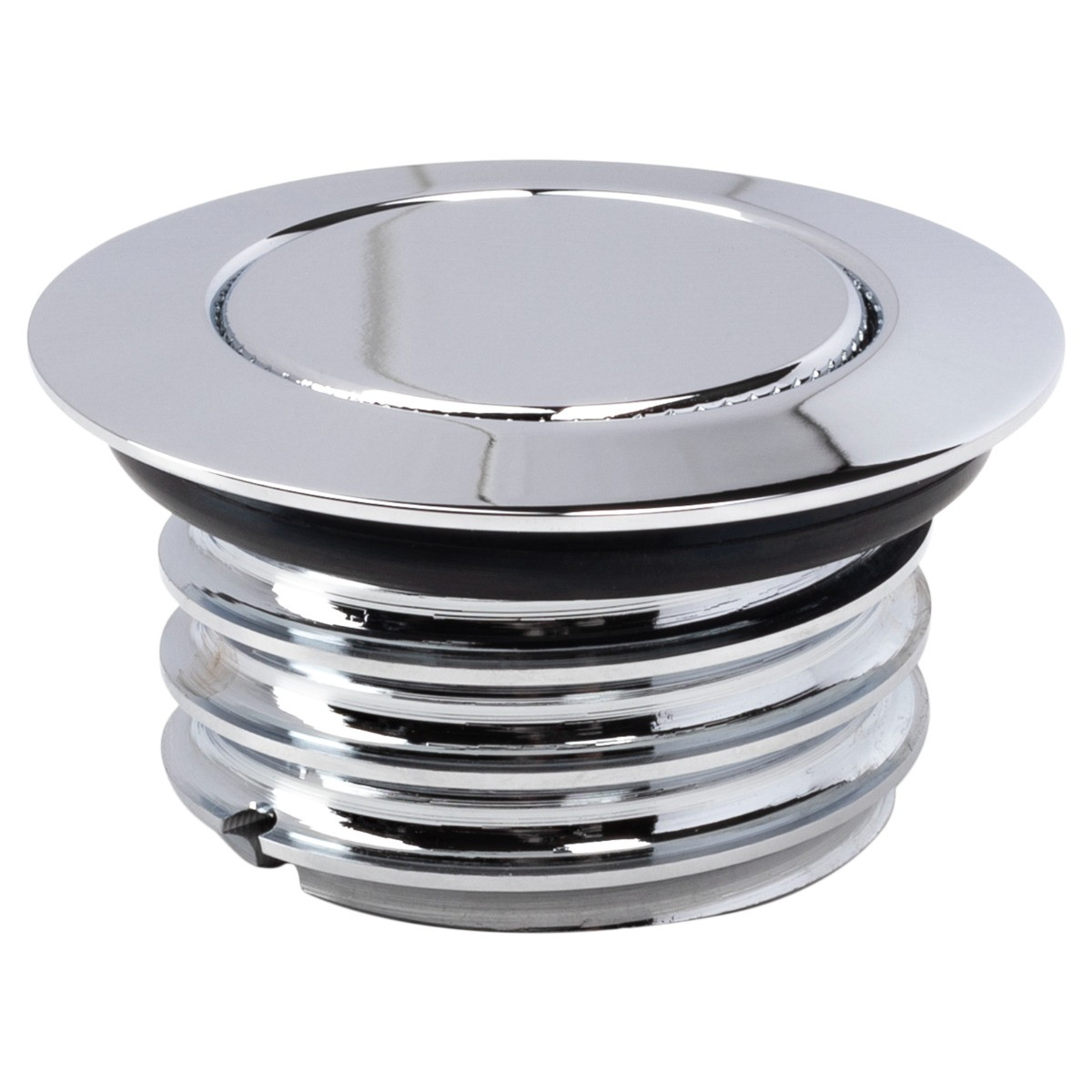 Hogworks Flush Mount Pop-up Gas Cap for Harley-davidson® | Chrome