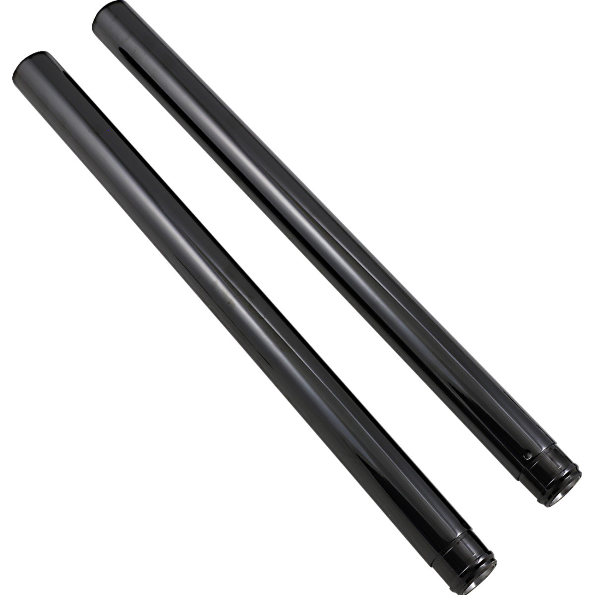 Custom Cycle Engineering #710033 - Black Diamond-Like Fork Tubes - 49 mm - 26.875" Length
