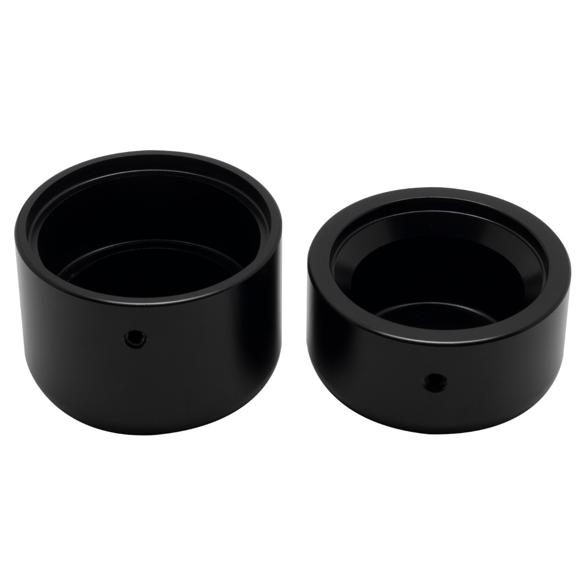 Hogworks Softail & Dyna Rear Axle Nut Covers for Harley-davidson® | Black