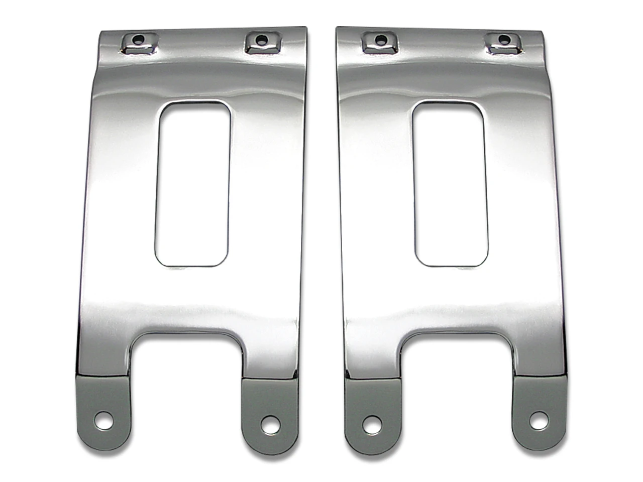 Wyatt Gatling #51-0621-A2 - Fender Mount Bracket Set Chrome