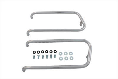 Wyatt Gatling #77-0033 - Chrome Saddlebag Trim Rail Kit