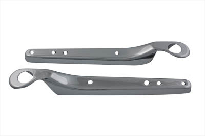 Wyatt Gatling - Rear Fender Strut Cover Set Chrome