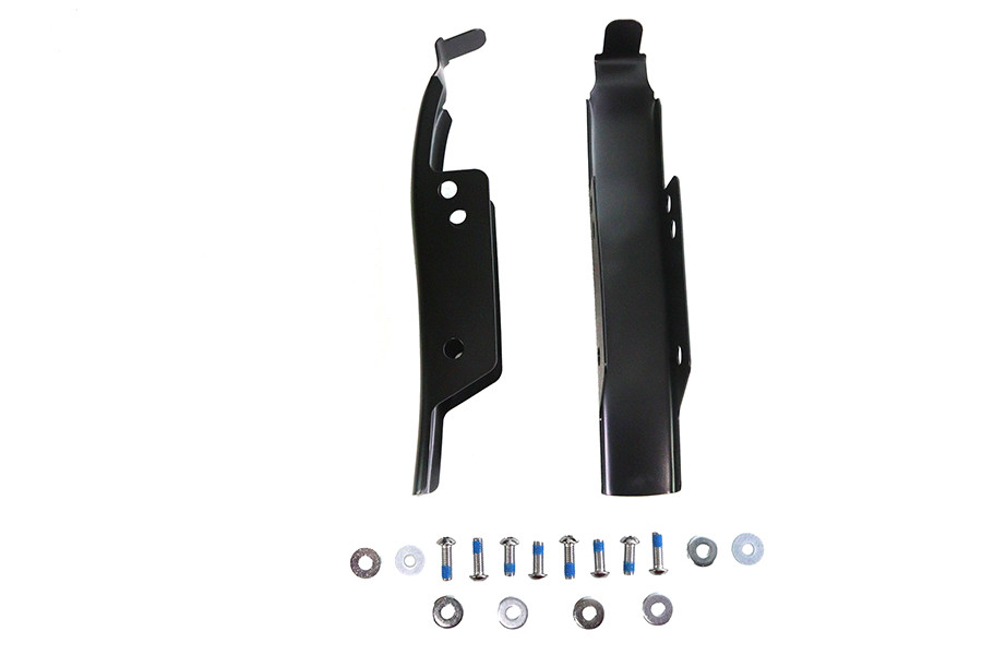 Wyatt Gatling #77945B - Saddlebag Rear Filler Strip Set Black