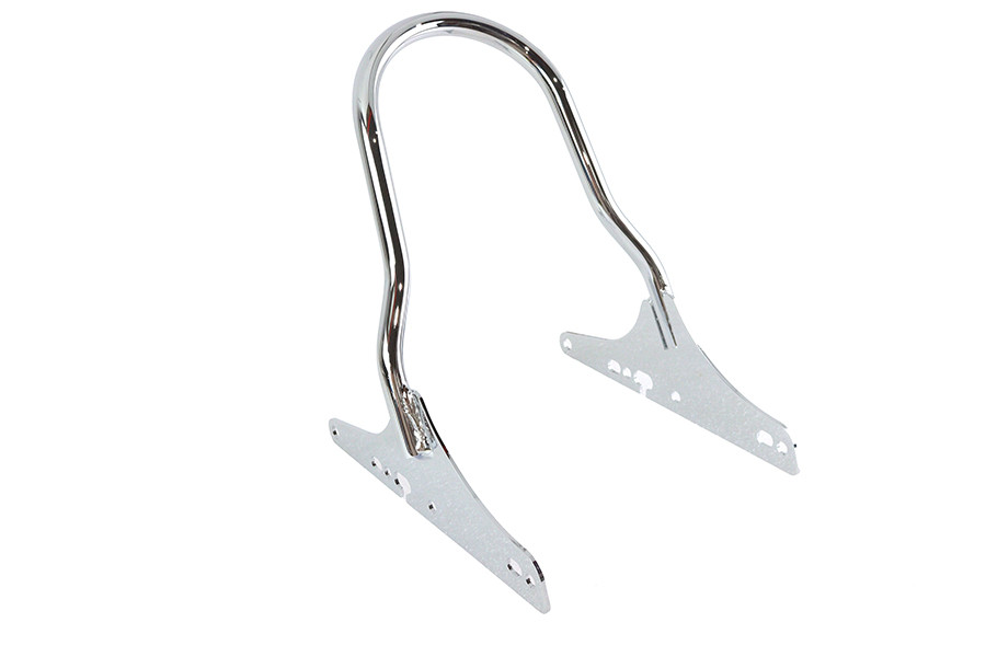 Wyatt Gatling #80216 - 10-1/4 inch Low Profile One Piece Sissy Bar Chrome