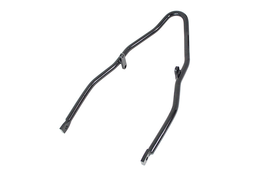 V-Twin #80234B - 18 inch Round Sissy Bar Top Black