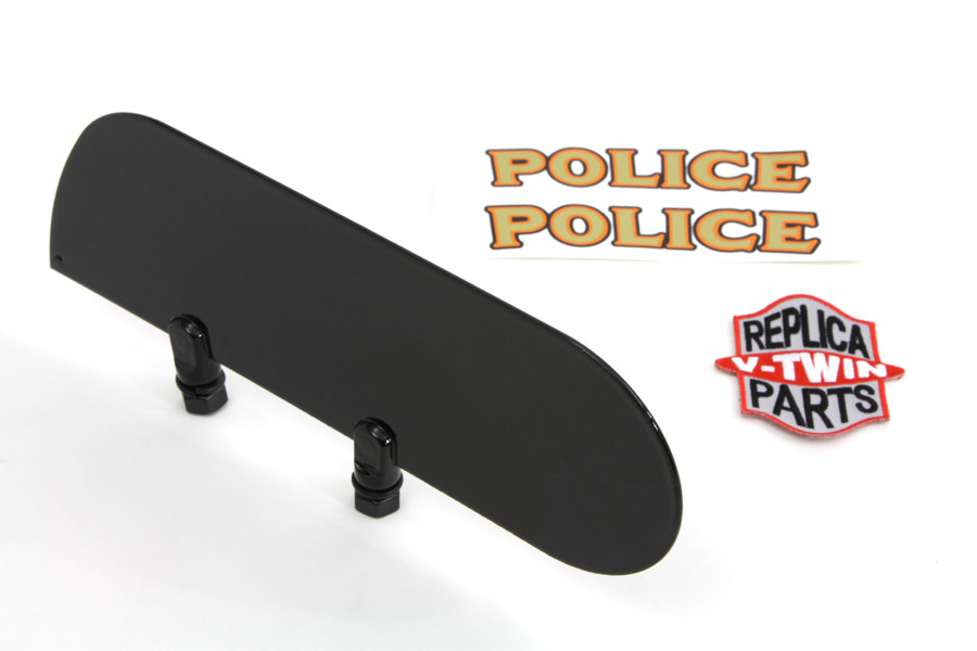 V-Twin - Police Fender Marker Plate