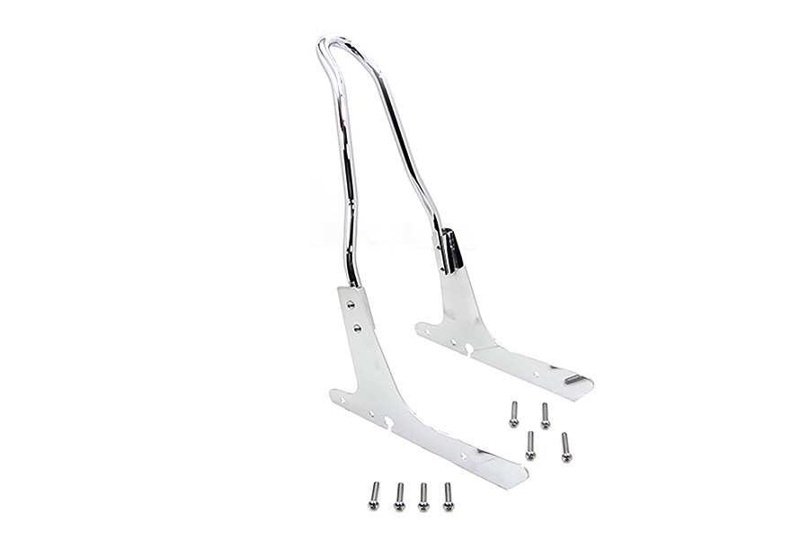 V-Twin - 16 inch Sissy Bar Kit Chrome