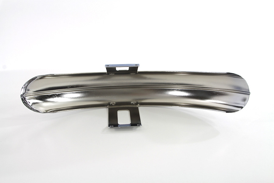 Wyatt Gatling #090487 - Chrome Front Fender with Chrome Bracket