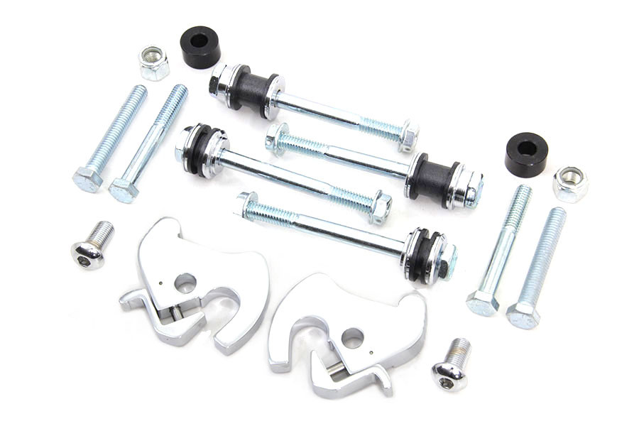V-Twin - Luggage Rack and Sissy Bar Mount Kit