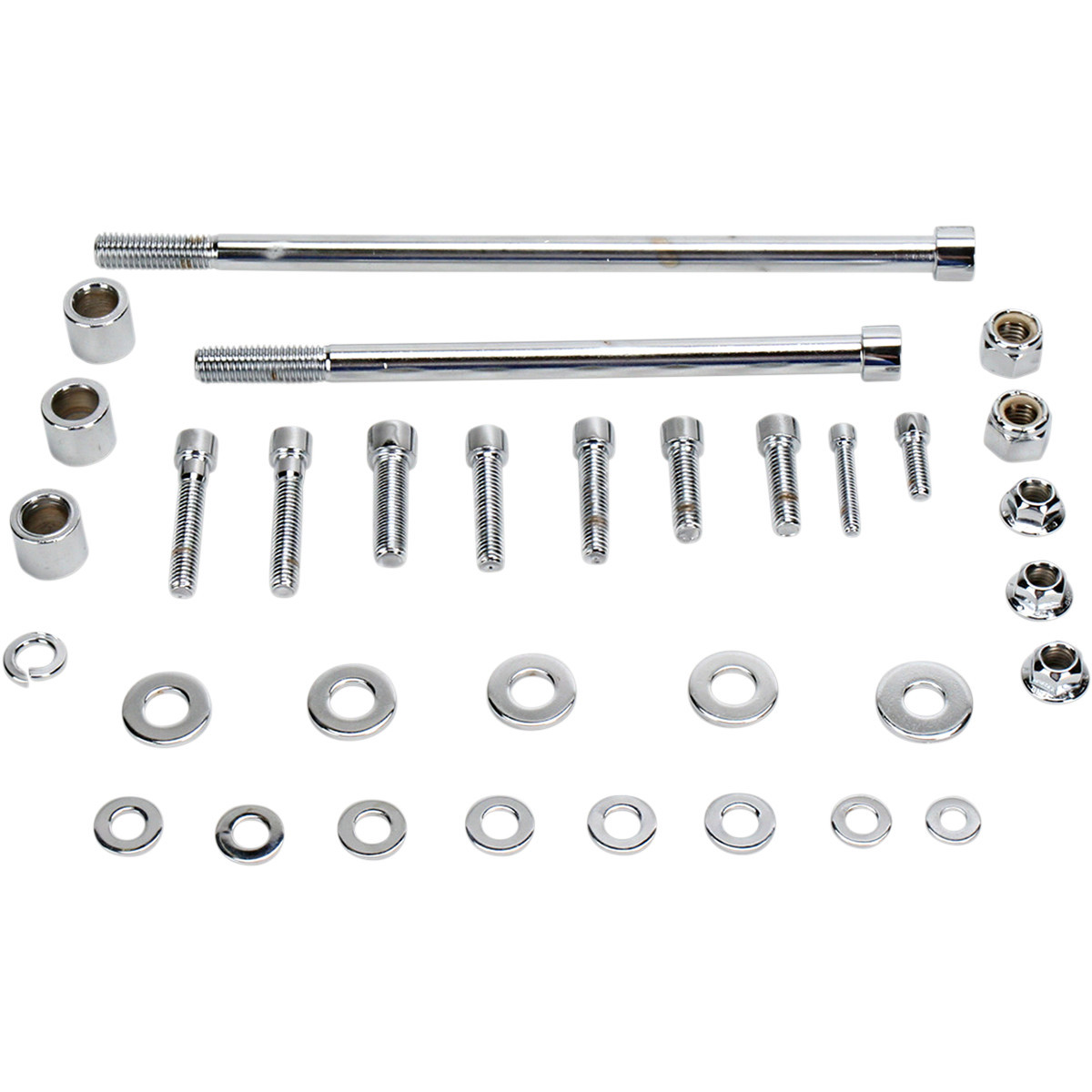 Gardner-westcott #P-96-19 - Bolt Kit - Motor Mount - Top/Front/Rear - Socket-Head - Chrome