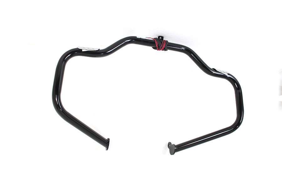 V-Twin #21047B - Black Front Turn Signal Highway Bar