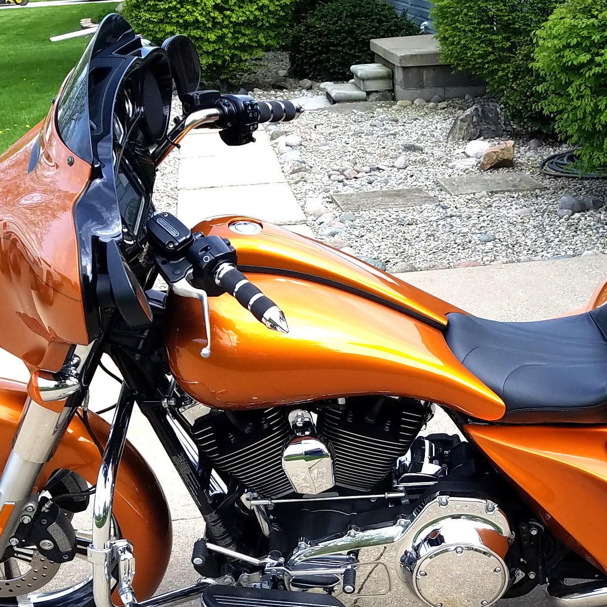 Hogworks Stretched 6.6 Gallon Gas Tank for Harley® Touring '08-'25