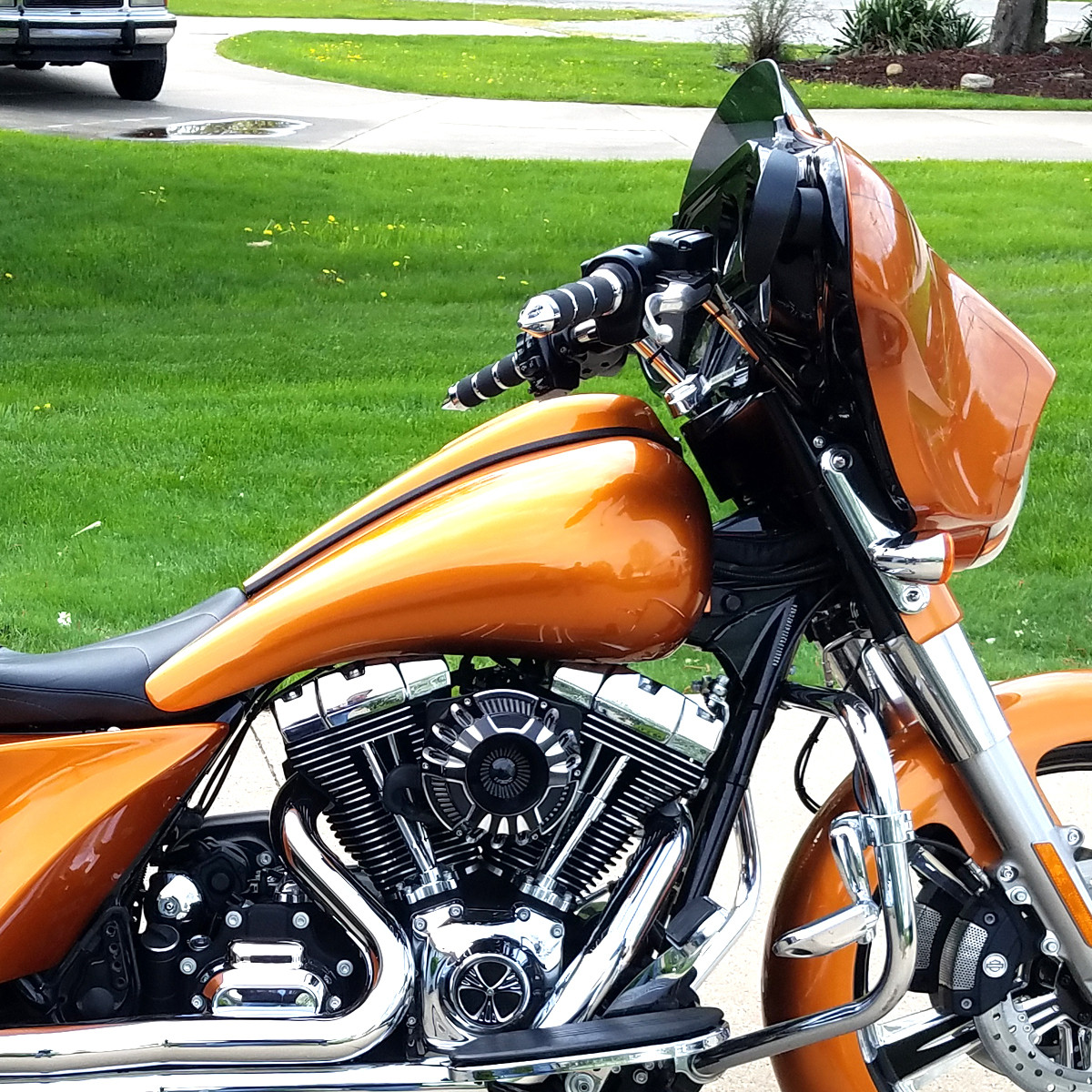 Hogworks Stretched 6.6 Gallon Gas Tank for Harley® Touring '08-'25