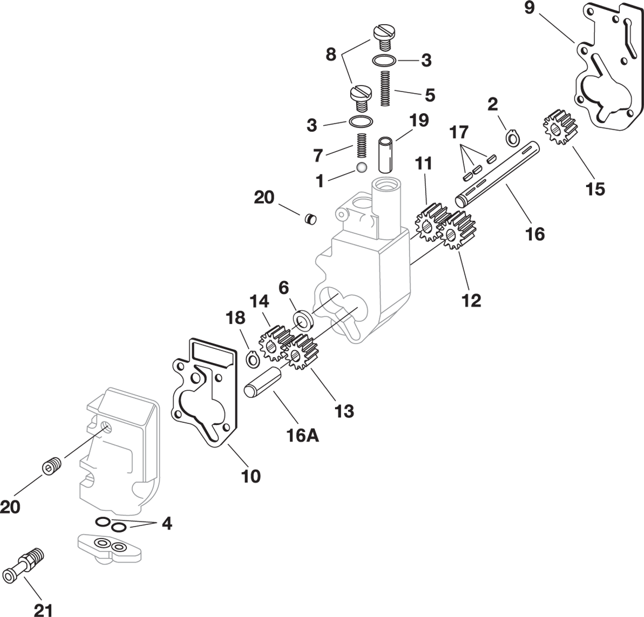 Plug Oil Pump 81-99 Big Twin