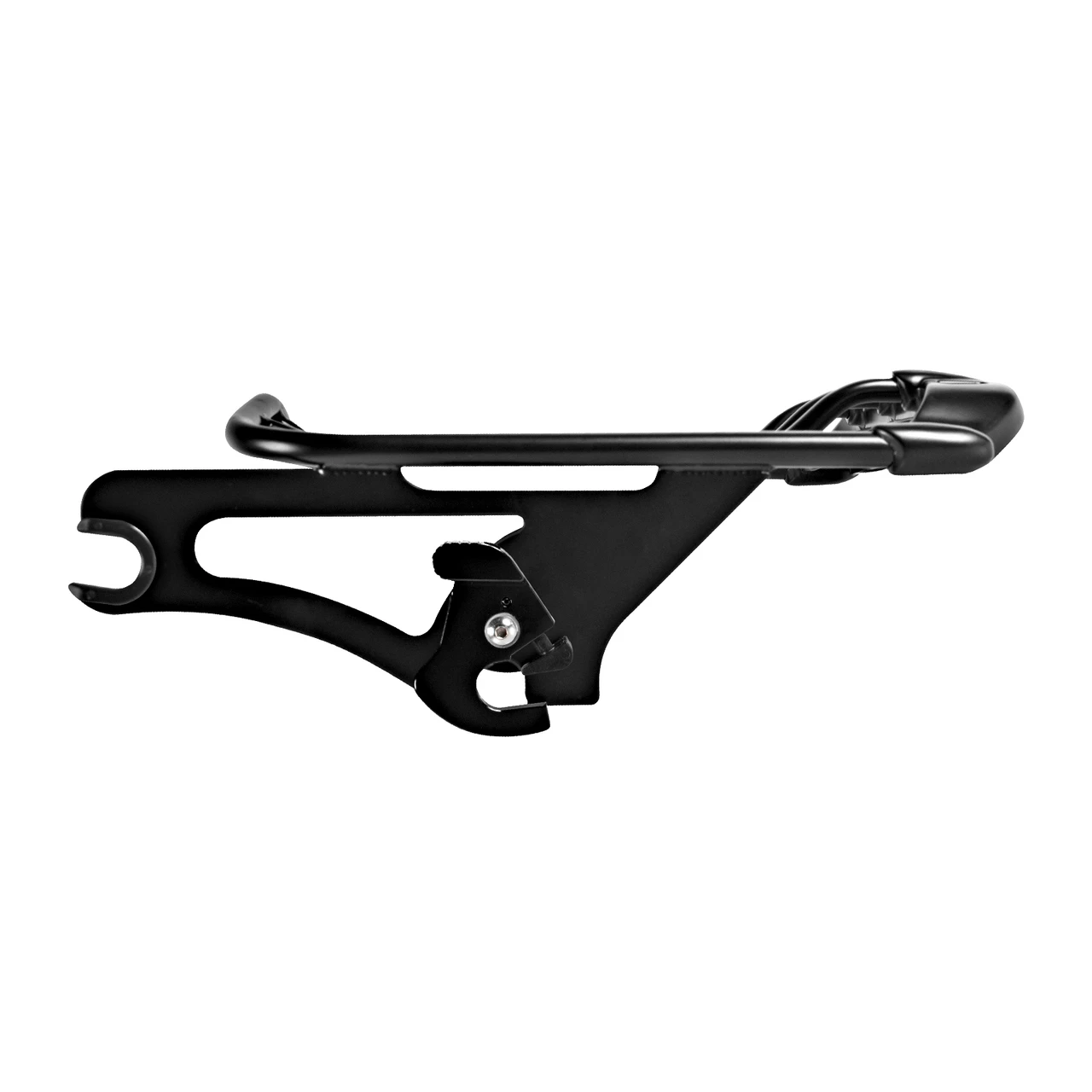 Hogworks Air Wing Two Up Luggage Rack in Black for Harley® Touring '09-'25