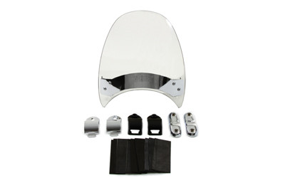 National Cycle #N2530 - Flyscreen Windshield with Light Grey Tint