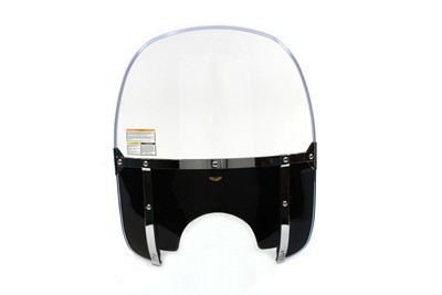 National Cycle #N2233 - Beaded Windshield Black Lower
