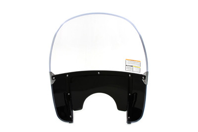 National Cycle #N2233 - Beaded Windshield Black Lower