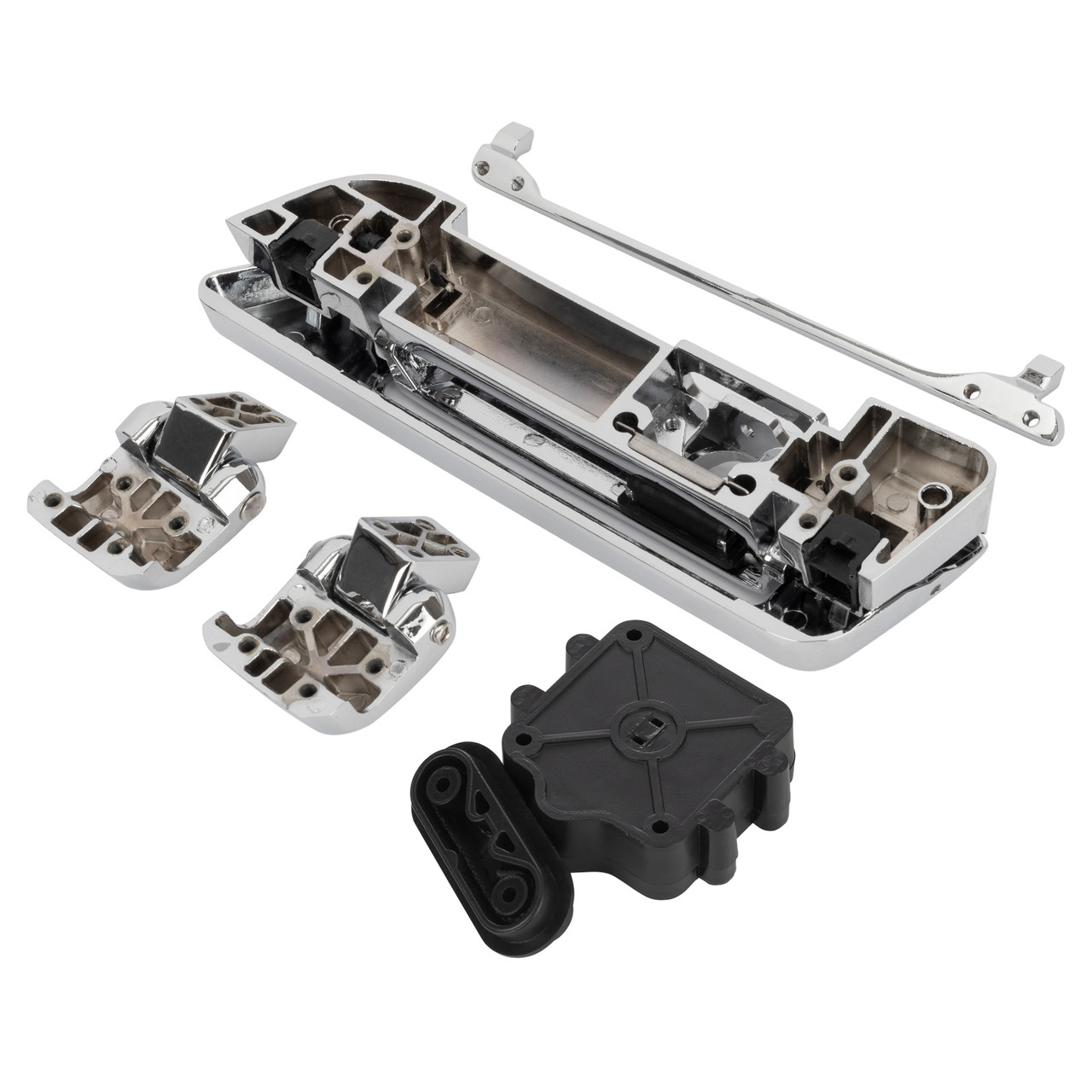 Hogworks Hogworkz® Chrome Tour Pack Hinges & Latch Kit for Harley-davidson®
