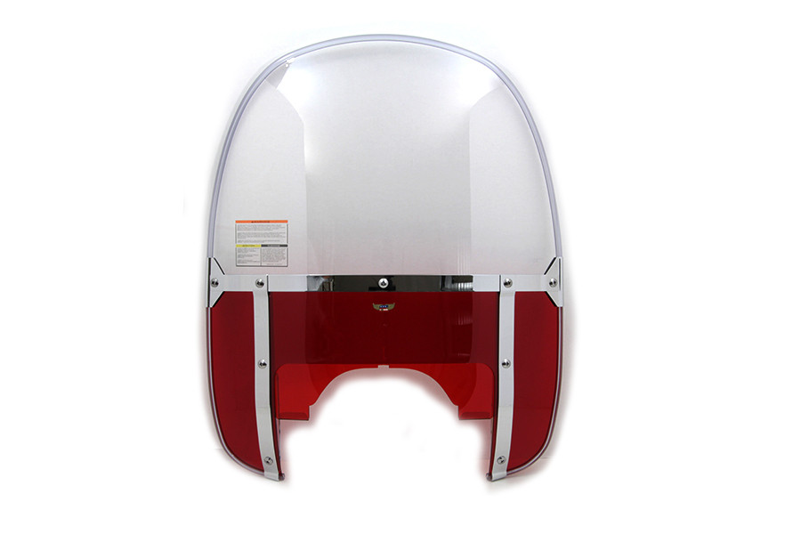 National Cycle #N2236 - Beaded Windshield Red