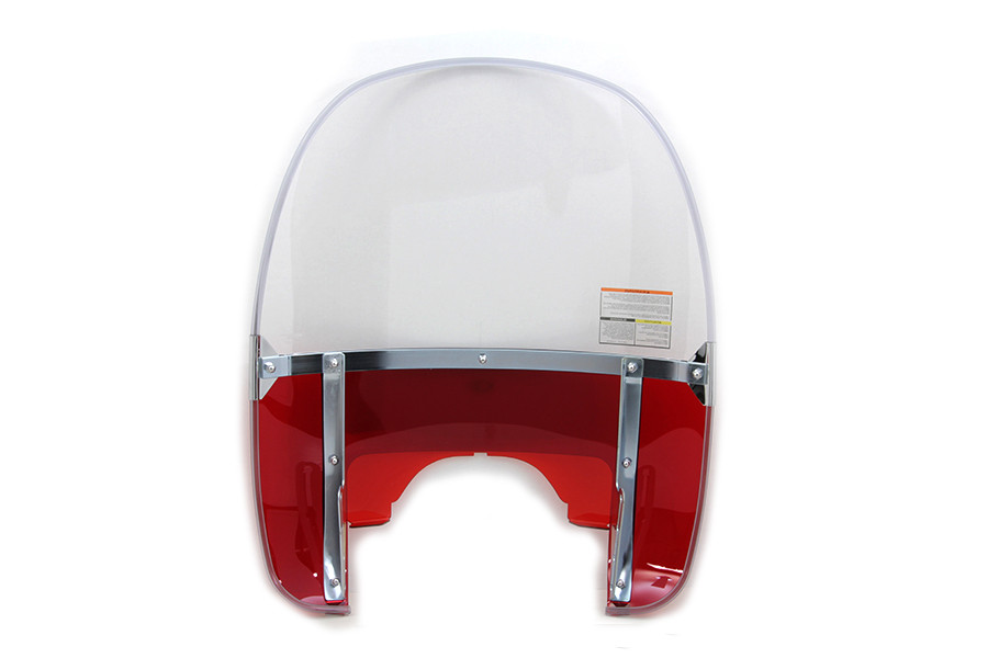 National Cycle #N2236 - Beaded Windshield Red