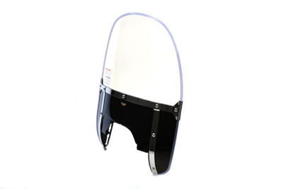 National Cycle #N2234 - Beaded Windshield Black Lower