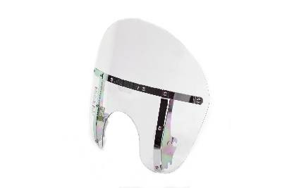 National Cycle #N21419A - Switchblade Detachable Clear Chopped Windshield