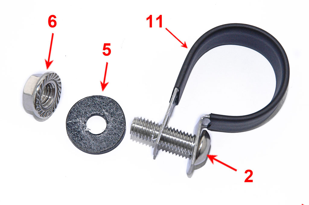 Hogworks Complete Lower Vented Fairing Hardware Kit for Harley® Touring