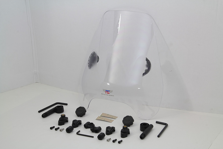 National Cycle #N25042 - Clear Deflector Windshield