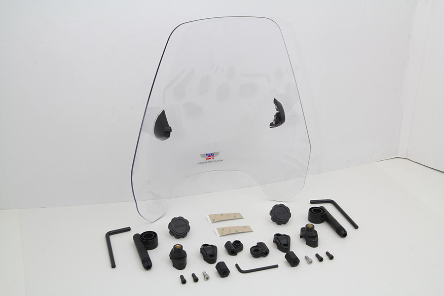 National Cycle #N25042 - Clear Deflector Windshield