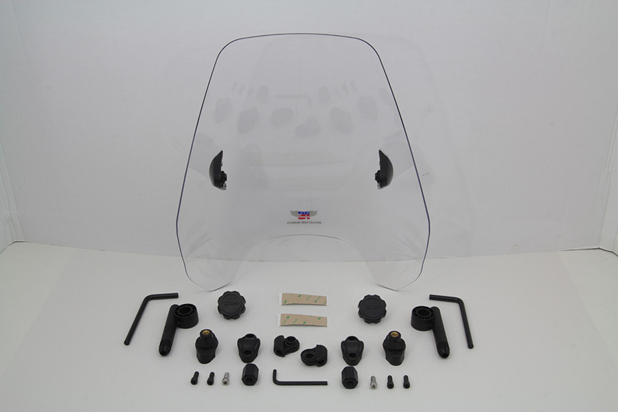 National Cycle #N25042 - Clear Deflector Windshield