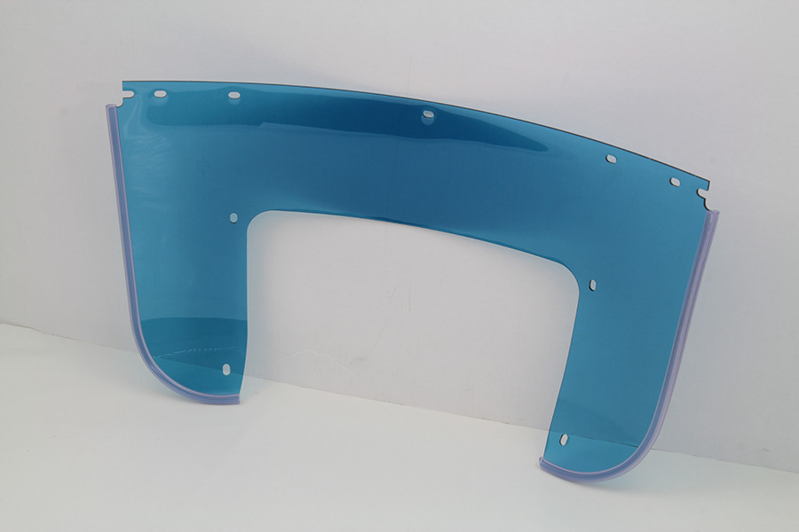 National Cycle #22006 - Beaded Lower Windshield Blue